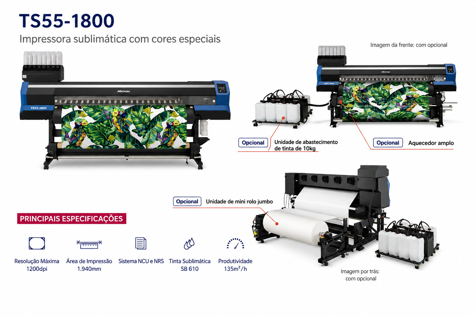 Mimaki Tiger600-1800TS